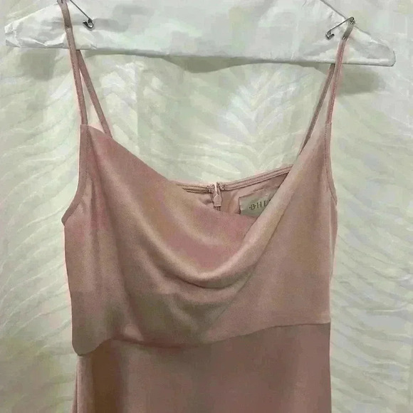 BHLDN midi dress, blush pink. Worn once & dry cleaned. Like brand new! Sz 2 - Picture 7 of 13